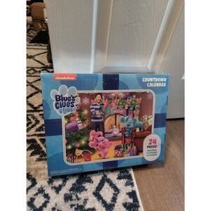 The Nickelodeon Blues clues Christmas Countdown Calendar Sealed New